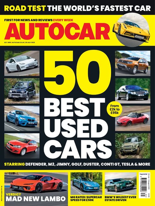 Title details for Autocar by Haymarket Media Group Ltd - Available